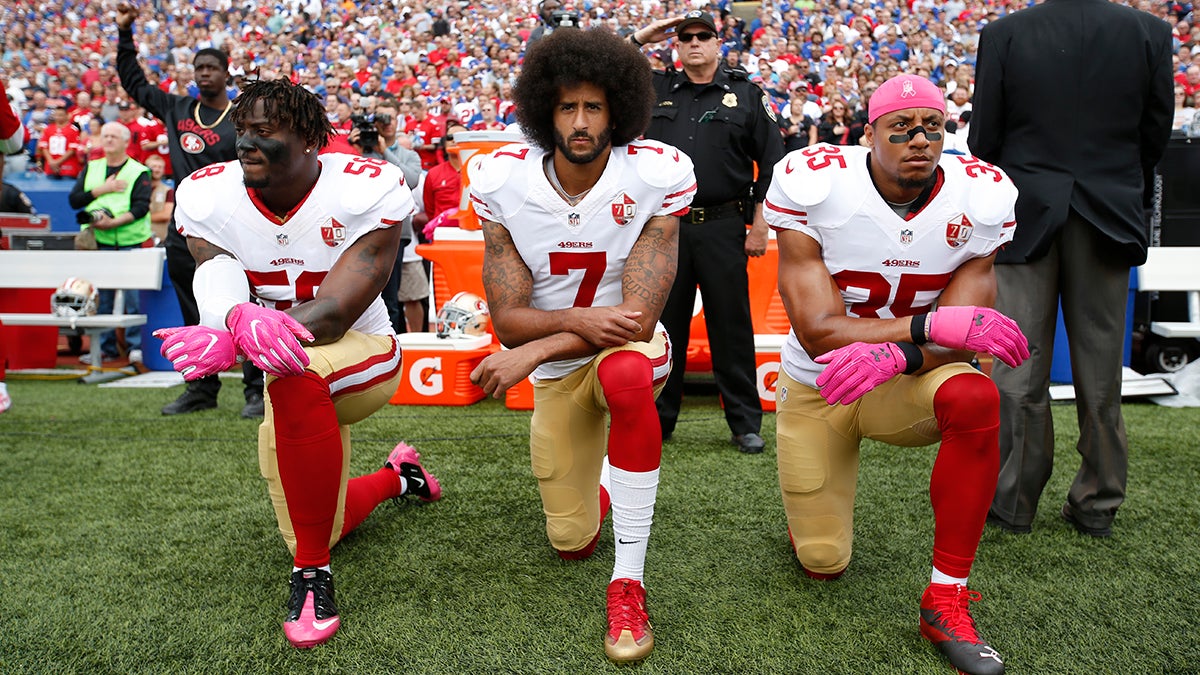 The NFL Protests With Colin Kaepernick, Who's Still Unsigned - WSJ