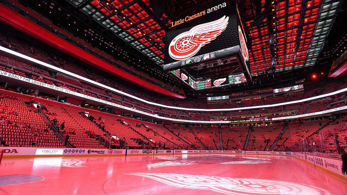 Red Wings' Little Caesars Arena Named No. 2 NHL Arena