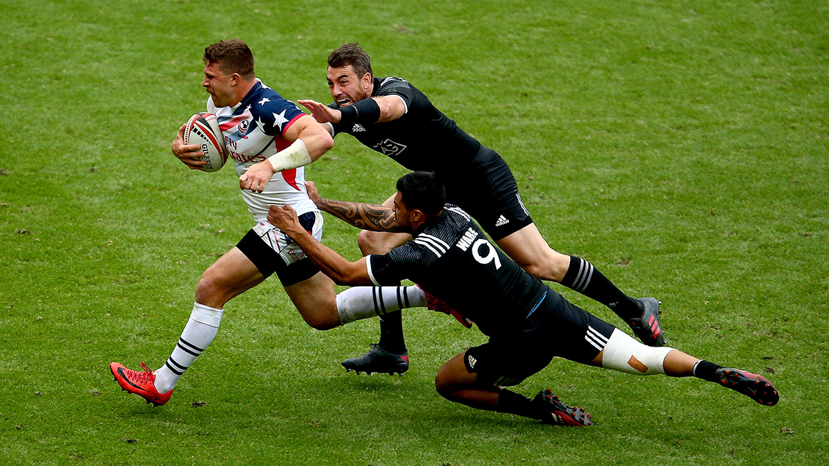 Rugby USA versus New Zealand in London, United Kingdom
