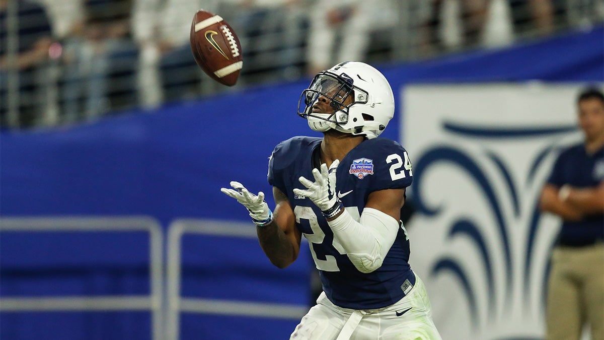 Penn State running back Miles Sander Kick return in football game