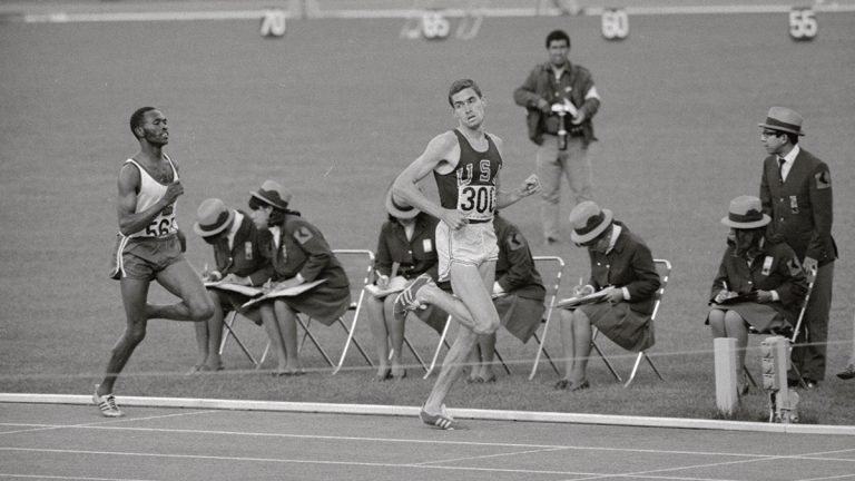 Jim Ryun running for team U.S.A.