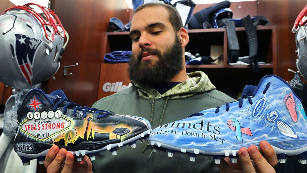 Patriots football hot sale cleats