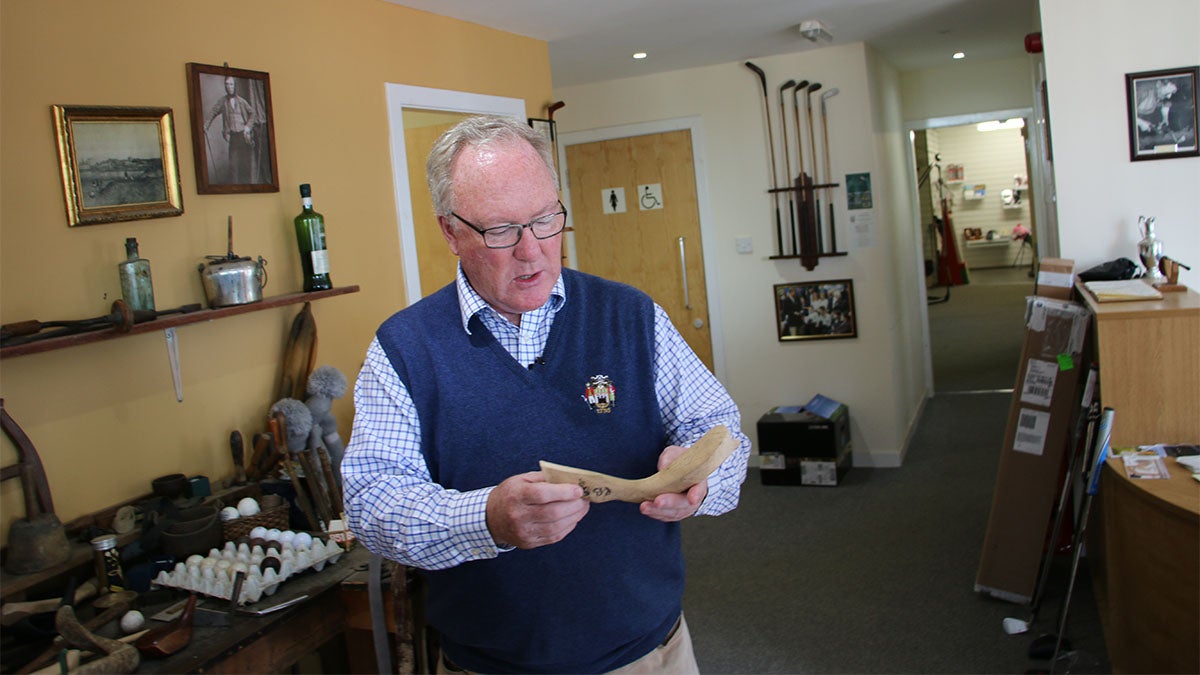 Hamish Steedman, St. Andrews Golf Co., hickory clubs, scotland