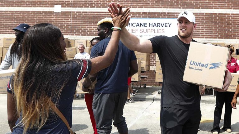 JJ Watt, Houston Texans, Hurricane Harvey