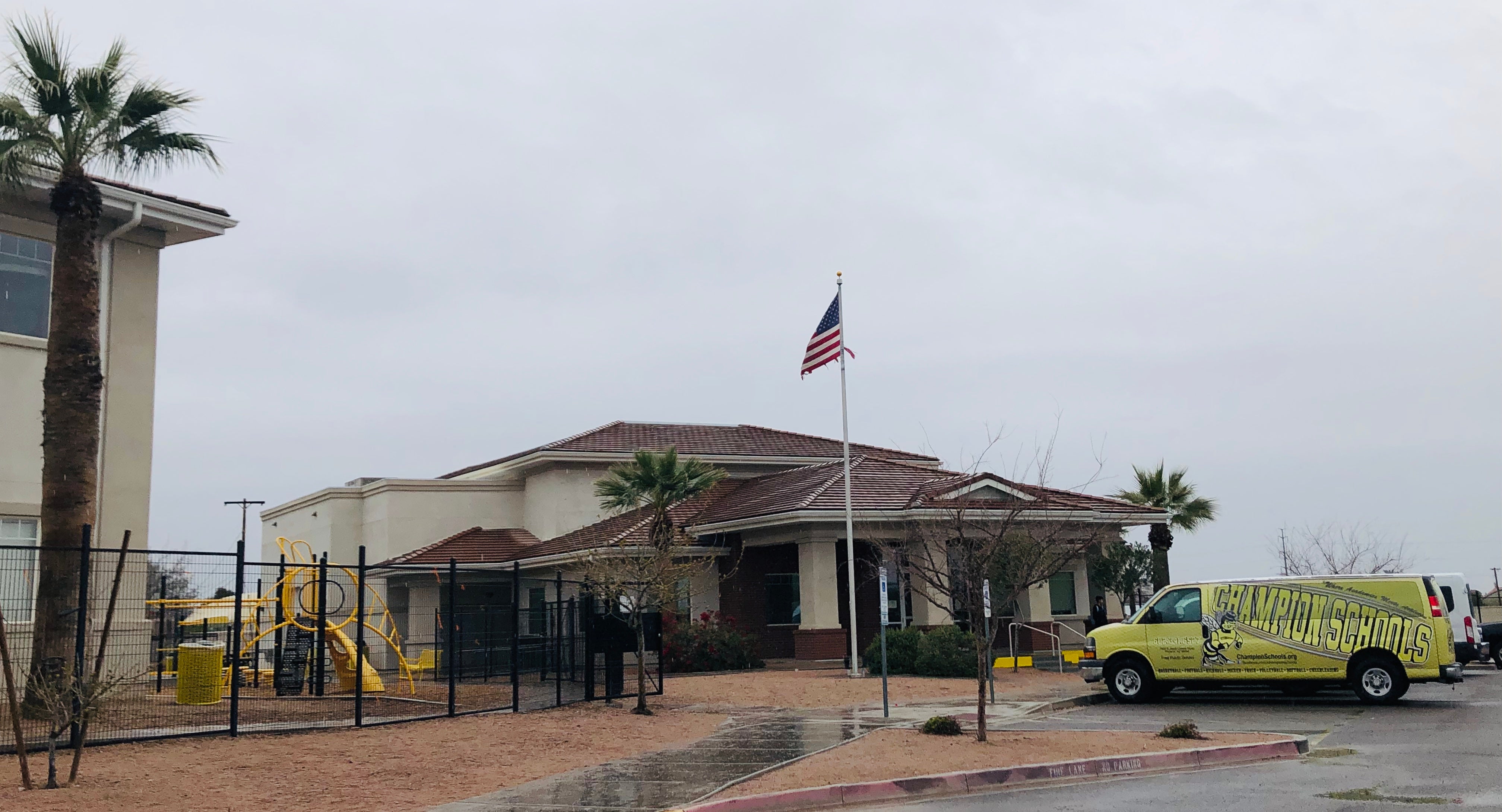 Champion Schools' South Phoenix Campus on Jesse Owens Parkway in Phoenix, Arizona