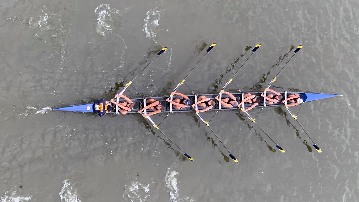 Michigan men's 8, rowing