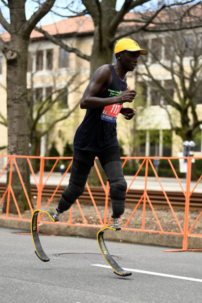 Marko Cheseto, Boston Marathon, para athlete, mobility impaired
