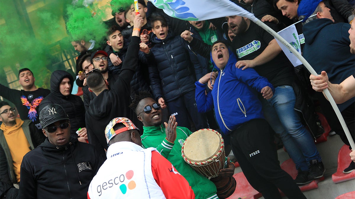 Afro-Napoli, fans, Italy, football