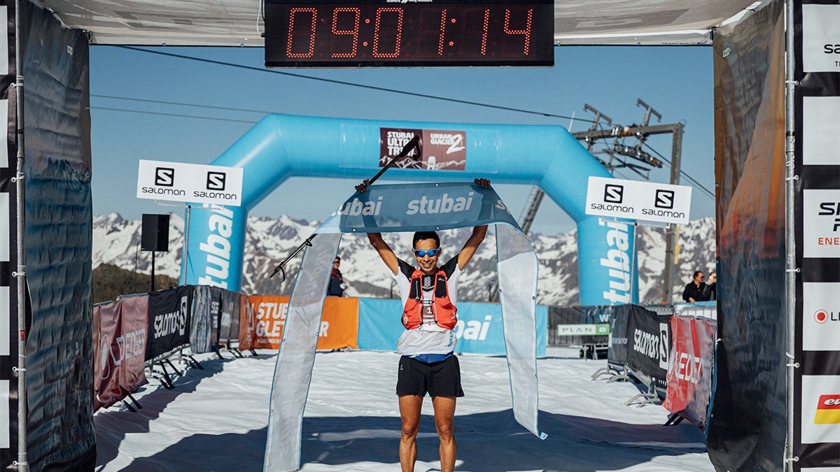 Stubai Ultratrail, Cristofer Clemente Mora of Spain