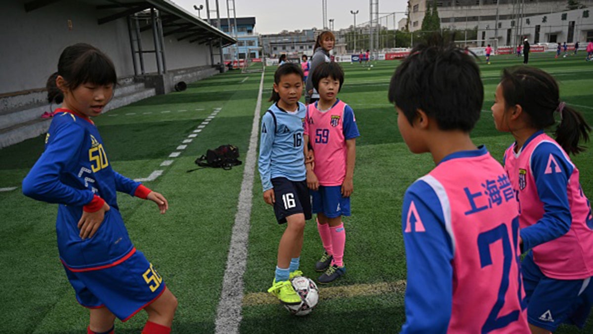 boys playing sports