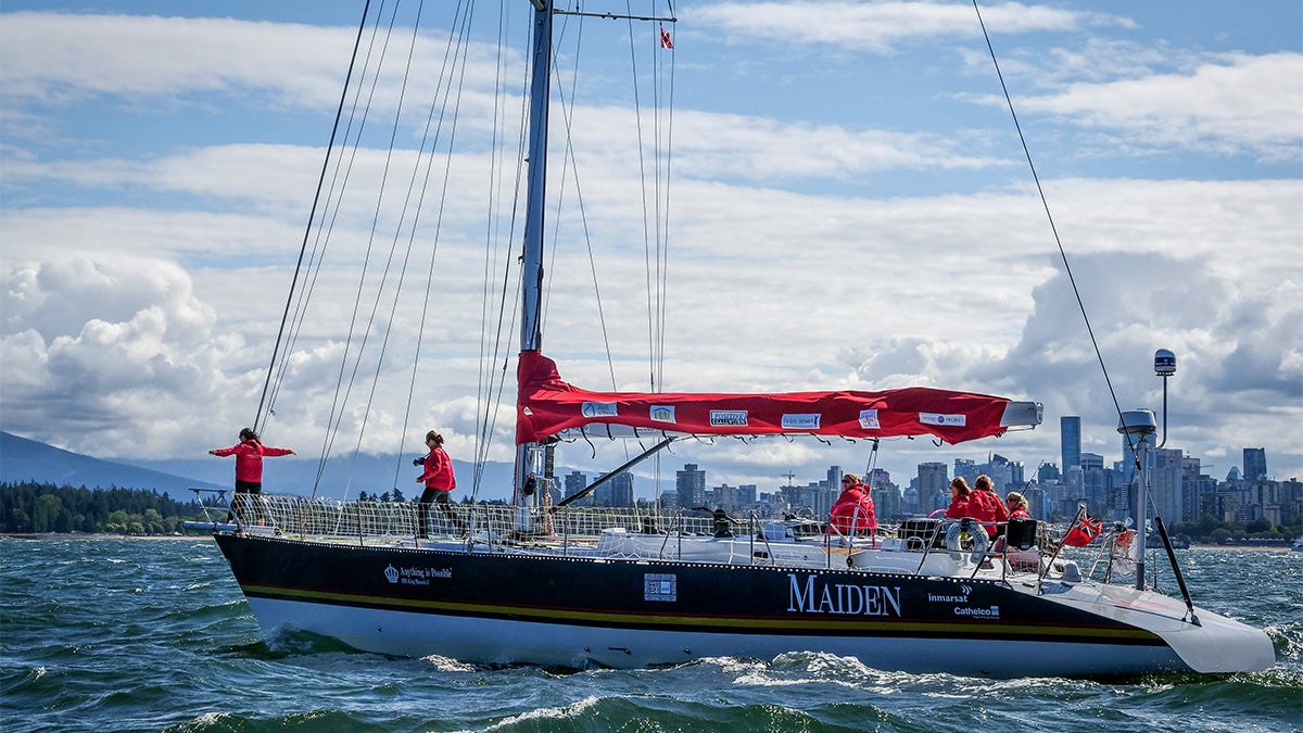 Maiden, Vancouver, sailing