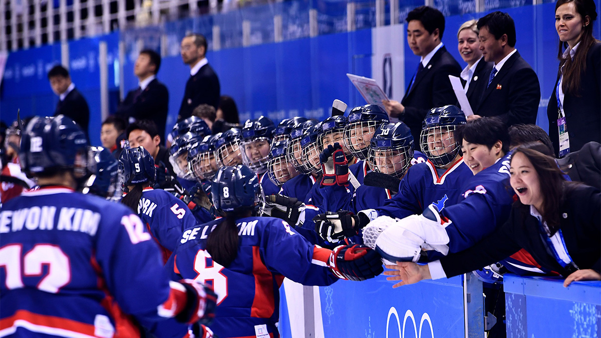 Unified hockey, South Korea, North Korea, Pyeongchang Olympics
