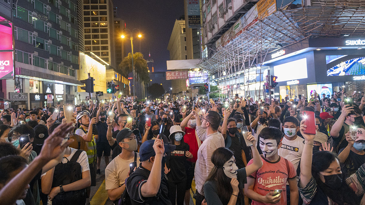 Hong Kong, protesters