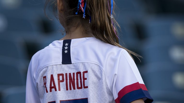 Rapinoe, USWNT, apparel, logo items