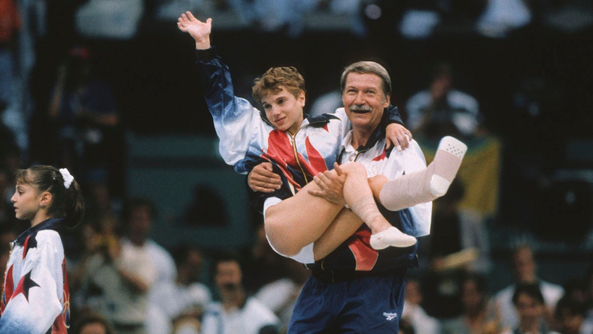 Kerri Strug, Bela Karolyi, 1996 Olympics