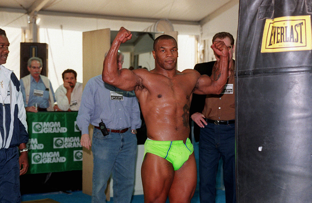 Combat sports athlete Mike Tyson