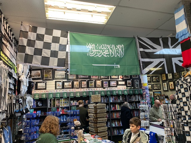 A Newcastle United F.C. store