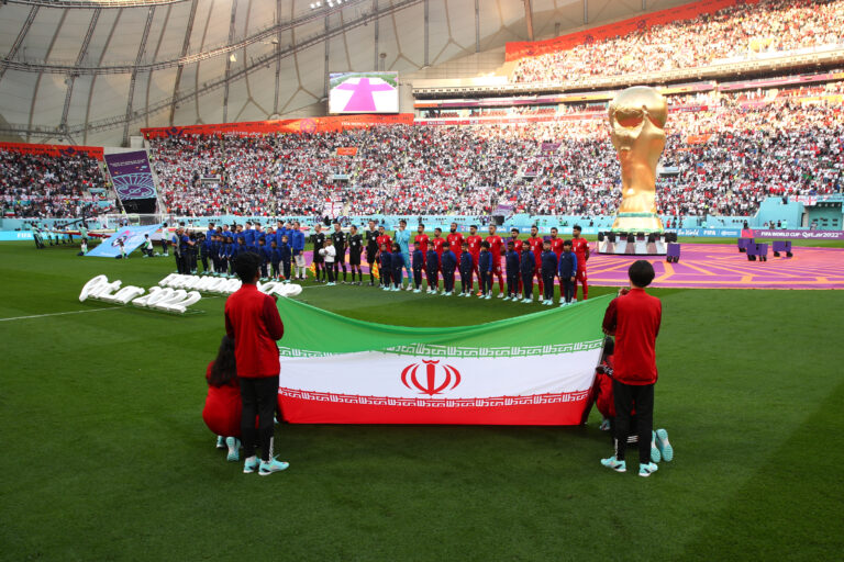 Iran before its first matchday in Group B